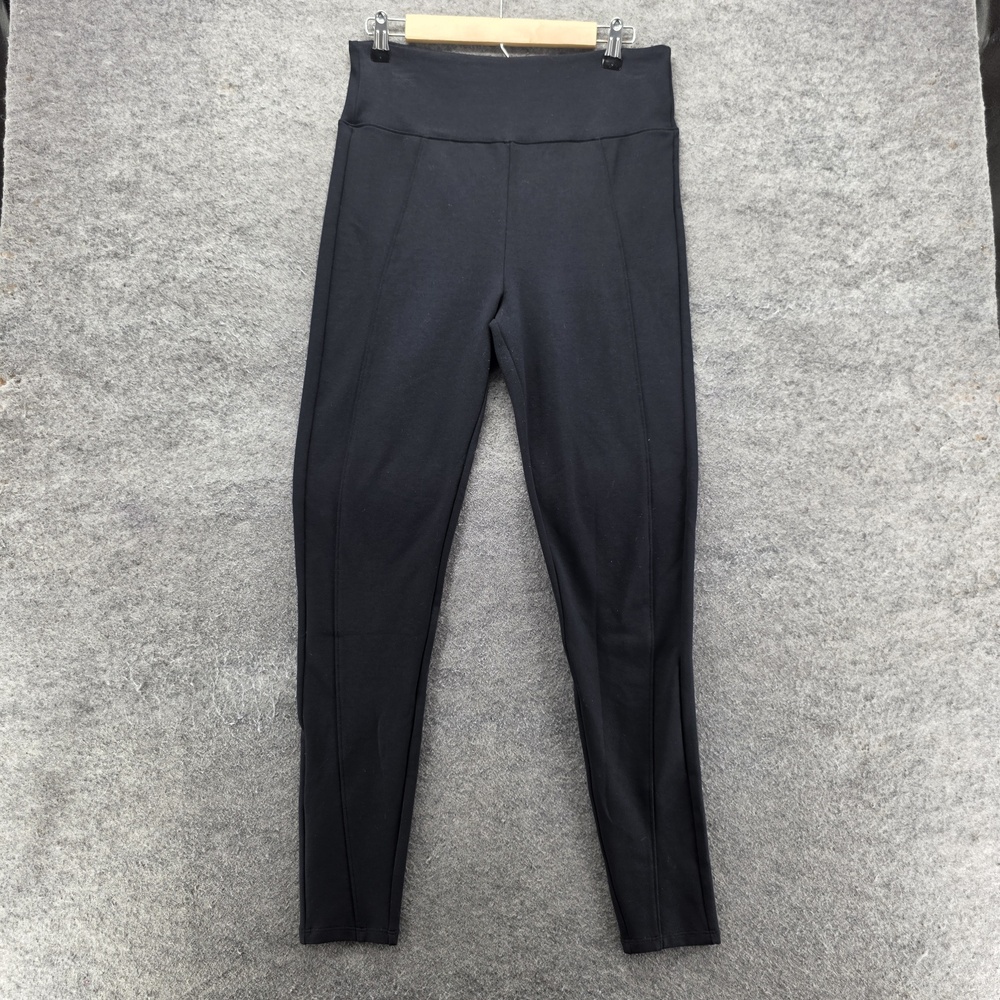 Assets By Spanx Leggings Womens XL Black Ankle High Rise Shaping Nylon Stretch